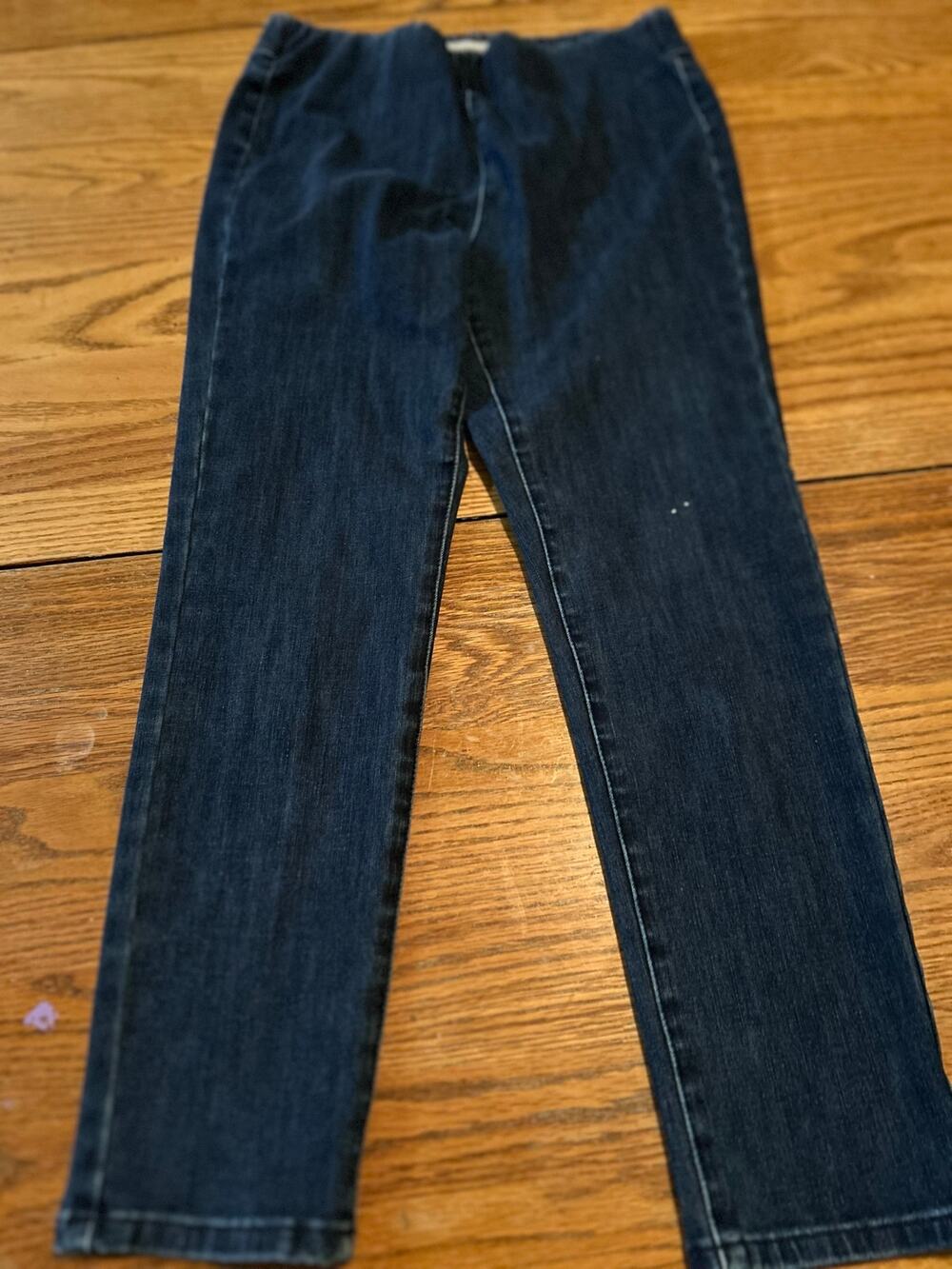 Soft surroundings women’s blue jeans size 28 waist elastic stretches